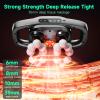 16-Head Massage Gun, 3 Modes & 30 Levels, Electric Massage Tool for Shoulder, Waist, Legs, Back Massager for Pain Relief Deep Tissue, Quiet & Powerful Full Body Massager, Ideal Gift for Men & Women view 2