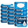 Cottonelle Fresh Feel Flushable Wet Wipes, Adult Wet Wipes, 16 Flip-Top Packs, 42 Wipes Per Pack (672 Total Wipes), Packaging May Vary view 1