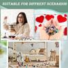 120 Pcs Shaped Crystals Heart Shaped Moon Star Crystals Worry Stones Bulk Heart Gemstones for Valentine Gifts Witchcraft view 4