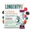 Longevity Rx Cellular Hydration Electrolyte Powder Pink Celtic Cave Salt from Spain, 410mg Choline, 1:1 Sodium-Potassium Ratio, Superfood Hydration Blend for Energy, Focus & Performance, 30 Servings view 1