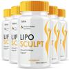 (5 Pack) Lipo Sculpt Capsules, LipoSculpt Pills Advanced Loss Support Supplements Capsulas, Premium Health Wellness Formula, Natural Ingredients for Healthy Digestion Maximum Energy Pastillas (300 ct) view 1