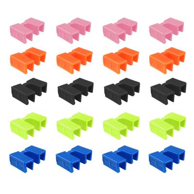 10 Pairs Chopstick Helpers, Plastic Reusable Training Chopsticks Hinges Connector for Adults, Beginner, Trainers