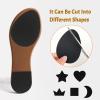 12Pcs Anti Slip Heel Grips, Rubber Non Slip Pads for Shoes, Self Adhesive Design, Prevent Slips and Heel Noise view 4