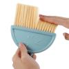 TAORANJU Small Broom and Dustpan Set, Portable Mini Dustpan and Brush Set, Lightweight Dust Pan and Brush Set, Desktop Cleaning Supplies for Tabletop, Keyboard, Small Space and Pet Areas view 3