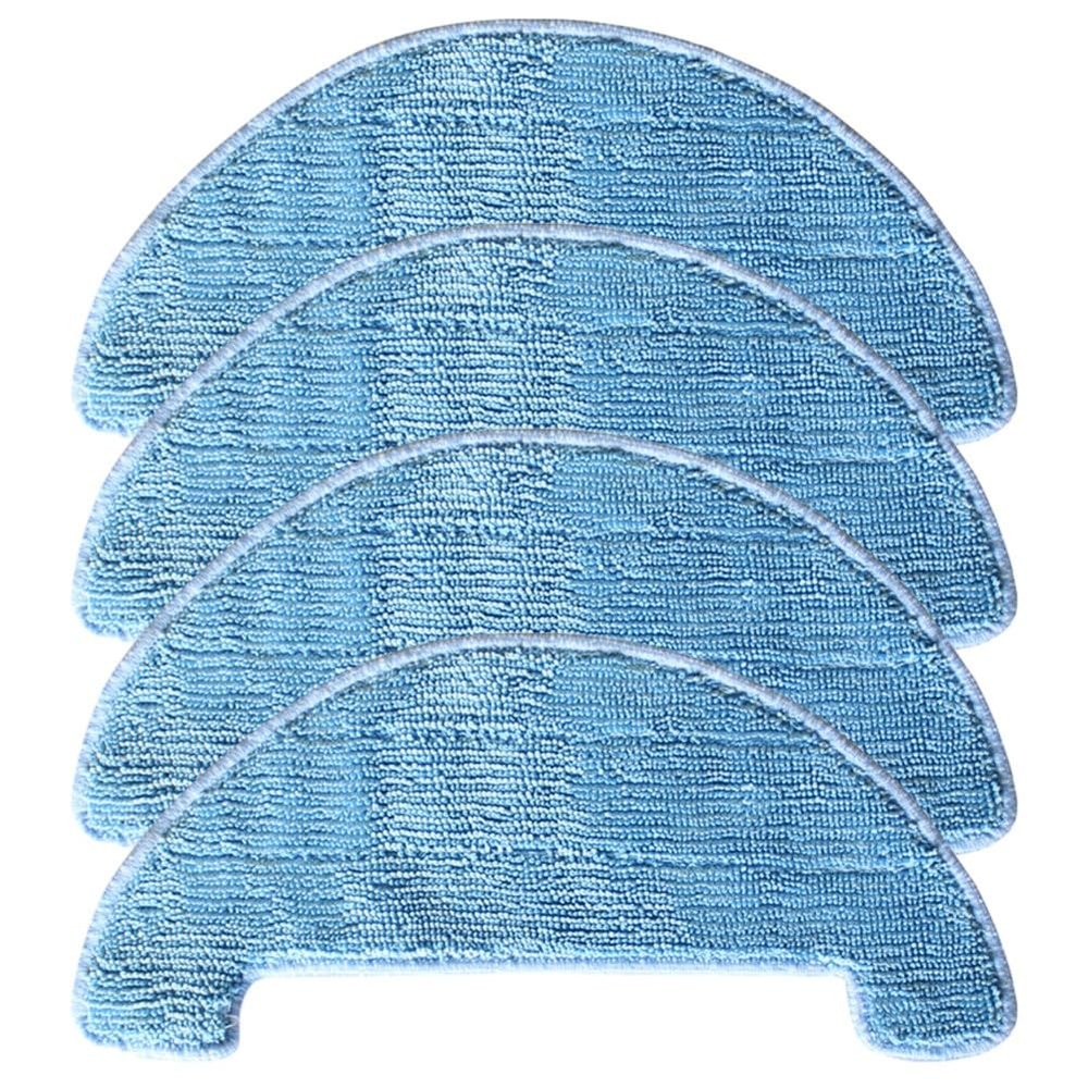 10pcs Microfiber Rags For 360 P7 Sweeping Robot Vacuums Cleaner Mop Cloths Rag Replacement Accessory Spare Part For Home(4pcs)