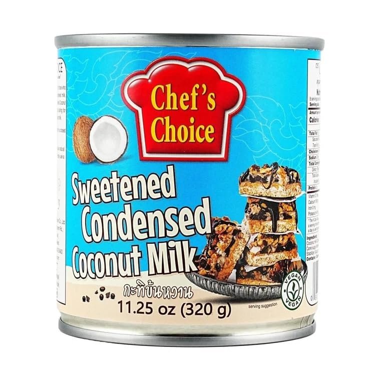 Sweet Condensed Coconut Milk 11.25 oz (4 Pack), Vegan Dairy Free Condensed Milk Alternative, Gluten Free, No Artificial Flavors, Perfect for Tres Leches, Coffee, Milk Tea, Baking & Desserts