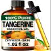 100% Pure Tangerine Oil - 1 Fl Oz Tangerine Essential Oil for Hair, Skin, Diffuser, Aromatherapy & DIY Soap Making Scent view 1