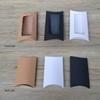 Taoxekoro Kraft Paper Pillow Box with Window - Creative Gift Box for Wedding Favors Candy Packaging, Eco-Friendly Treat Boxes (Pack of 100) (black) view 3