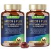 19-in-1 AREDS 2 + Eye Vitamins for Macular Health and Dry Eye, Lutein and Zeaxanthin Supplement with Vitamin C/E, Zinc, Omega-3, Support Eye Strain, Pressure, Night Vision & Hydration - 2 Pack view 1