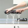 12-Piece Microfiber Kitchen Towels & Dishcloths Set - 26"x18" & 12"x12", Bulk Lint-Free for Drying Dishes(Black) view 2