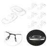 6 Pairs Nose Pad Replacement for Oakley Cathode OX3233 Eyeglasses Frame, Silicone Soft Clear Nose Cushion view 1