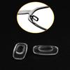 6 Pairs Nose Pad Replacement for Oakley Cathode OX3233 Eyeglasses Frame, Silicone Soft Clear Nose Cushion view 2