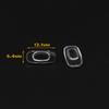 6 Pairs Nose Pad Replacement for Oakley Cathode OX3233 Eyeglasses Frame, Silicone Soft Clear Nose Cushion view 3