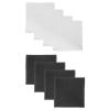 8-Piece Kitchen Dishcloths - Easy to Use, Efficient Cleaning, No Surface Damage, Black & White Dish Towels view 2