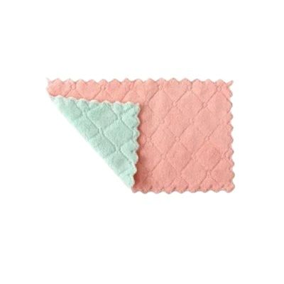 50-Piece Microfiber Cleaning Cloths - Absorbent Kitchen Dish Cloths, Towels & Table Wipes(D)