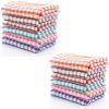12-Pack Cotton Kitchen Dish Towels - 28x40cm, Absorbent,for Drying, Cleaning & Everyday Use view 1