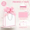 Ethhqu 12 Pack Small Gift Bags with Handles Include Tissue Papers & Cards view 2