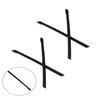 2 Pairs Ear Socks Replacement Temple Sleeves for Oakley Cathode OX3233 Eyeglasses Frame, Silicone Soft Black Ear Tips view 4