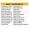 6 Pairs Nose Pad Replacement for Oakley Gauge 3.2 OX5128 Eyeglasses Frame, Silicone Soft Clear Nose Cushion view 4