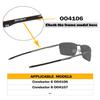 2 Pairs Ear Socks Replacement Temple Sleeves for Oakley Conductor 6 OO4106/Conductor 8 OO4107 Sunglasses Frame, Silicone Soft Black Ear Tips view 3