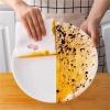 10-Piece Set of Thickened, Reusable Non-Woven Kitchen Disposable Rags - Ideal for Dishwashing & Cleaning(White-20x20cm,50pcs - 1roll) view 4