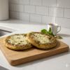 Phoenicia Fresh Zaatar & Cheese Bread Baked With Thyme, sesame, & Akawi Cheese, Large 2pcs, 13.5oz, 383g (Pack of 1 view 4
