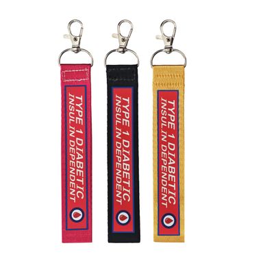 3 pack Type 1 Diabetes Medical Alert Bag Tag First Aid Tag for Bag Keys Luggage Insulin Depend Key Tag T1d Diabetic Identification