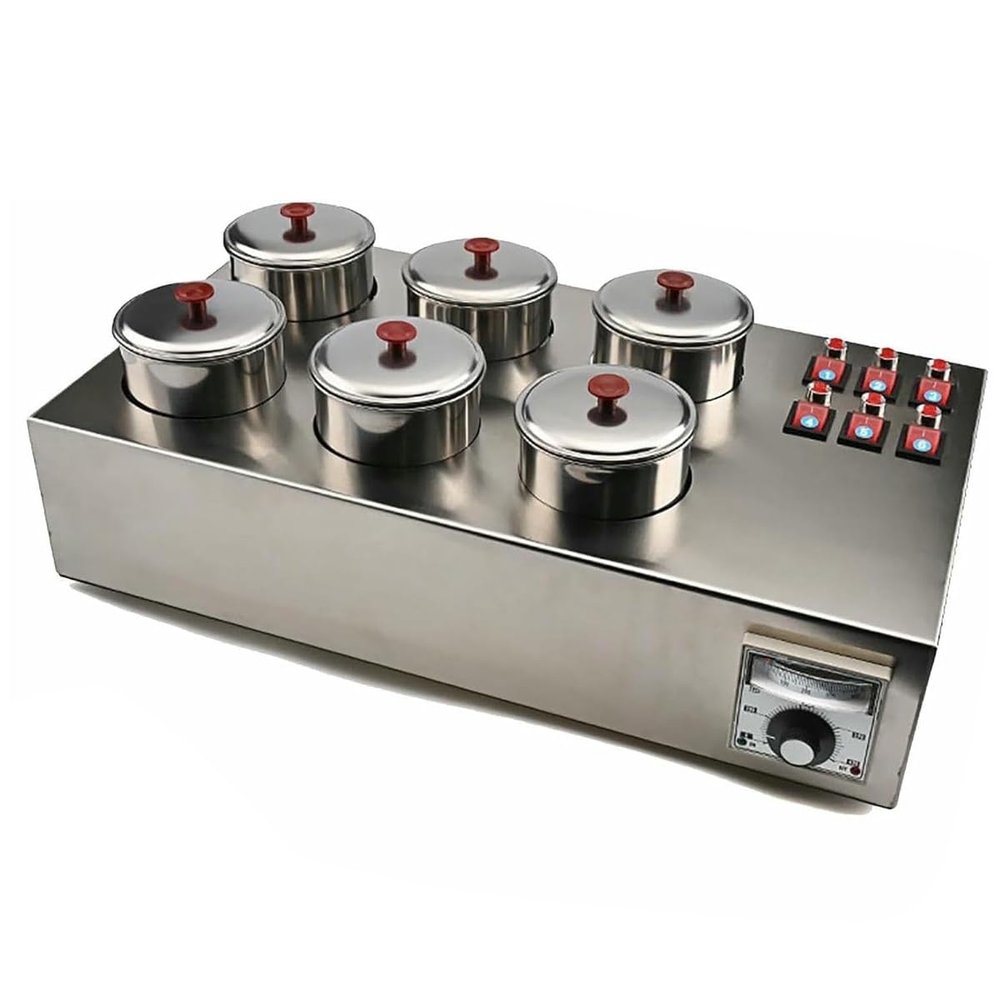 Optical Lens Dyeing Machine, Stainless Steel Eyeglasses Tinting Equipment,Lens Glasses Tinting Equipment, Adjustable Temperature, for Optical Shops(6 Cups)