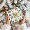 WINSD 6 7 Christmas Wrapping Paper Xmas 67 meme 6-7 Wrap Paper Funny Six Seven Wrapping Paper Holiday Gift Wrap Paper Roll Birthday Santa Festive Present Wrapping Rolls (D) view 4