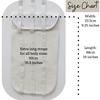 LILA HEALTH Double Layered Organic Cotton Castor Oil Pack for Liver- heatless, Less-Mess, Reusable- Easy Button Closure with 3 Stretchy Straps for Optimal Comfort, Designed for All Shapes and Sizes. view 4