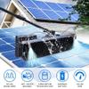 JIANSMZ Extendable Window Cleaner Brush Kit with Solar Panel, Water Fed Pole for Outdoor Glass Cleaning, High Reach Solution view 2