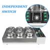 600W Optical Lens Dyeing Machine, Lens Glasses Tinting Equipment, Eyeglasses Lens Dyeing Machine, Temperature Adjustable for Eyeglasses Processing(4 Cups) view 3