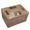 Champion XL Sandstone Urn Vault - Cross & Ray, Extra Large Urn Vault for Ground Burial, Holds Variety of Cremation Urn Sizes for Human Ashes, Durable and Secure for Cemetery Burial view 1
