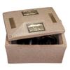 Champion XL Sandstone Urn Vault - Mountain Forest, Extra Large Urn Vault for Ground Burial, Holds Variety of Cremation Urn Sizes for Human Ashes, Durable and Secure for Cemetery Burial view 3