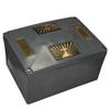 Champion XL Graystone Urn Vault - Cross & Ray, Extra Large Urn Vault for Ground Burial, Holds Variety of Cremation Urn Sizes for Human Ashes, Durable and Secure for Cemetery Burial view 1