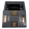 Champion XL Graystone Urn Vault - Cross & Ray, Extra Large Urn Vault for Ground Burial, Holds Variety of Cremation Urn Sizes for Human Ashes, Durable and Secure for Cemetery Burial view 4