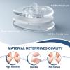 10-Pairs Glasses Nose Pad,Screw-in Soft Silicone Air Chamber Eyeglass Nose Pads,Eyeglasses Repair Kit with Screws & Screwdriver,Anti-Slip & Easy Install,for Most Glasses & Sunglasses (10 Pairs 15mm) view 4