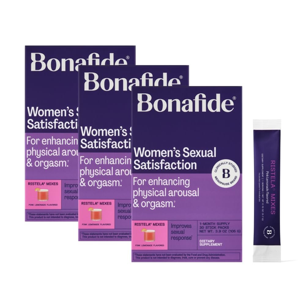 Bonafide Ristela Mixes Intimacy Support Supplement 3 Month Supply