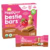 Happy Tot Organics Bestie Bars Nut Butter Crust & Fruit-Filled Snack Bars, Organic Toddler Snacks with Gut-Friendly Fiber, Peanut Butter & Raspberry, 6 Boxes (5 Bars Each) view 1