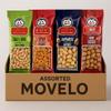 Assorted Peanuts Variety Pack 10 Single-Serve Snack Bags | Salt & Lime, Spicy, Japanese & Hot Flavors | Crunchy Peanut Snacks for Lunchboxes, Travel, Office, Kids, Parties & On-the-Go Snacking view 1