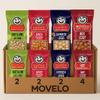 Assorted Peanuts Variety Pack 10 Single-Serve Snack Bags | Salt & Lime, Spicy, Japanese & Hot Flavors | Crunchy Peanut Snacks for Lunchboxes, Travel, Office, Kids, Parties & On-the-Go Snacking view 2