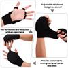 2 Pack Weighted Gloves for Tremors, Adjustable Hand Stability Aid for Parkinson's Patients, Writing Stability & Strengthening, Hand Grip Strength Trainer (Black) view 4