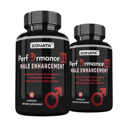 (2 Pack) Performance XL Male Pills Advanced Formula*, Performance XL Dietary Supplement, 180 Capsules