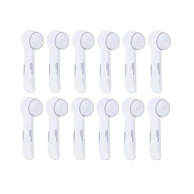 6/12Pc, Compatible With Oral B Protective Cover For Braun Tooth Brush Heads Lid Stand Holder Electric Toothbrush Heads Keep Clean Travel Case Oral irrigator parts(6PCS)