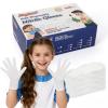 Xandoval Kids Nitrile Gloves for 6-10 Years, 5Mil White Disposable Gloves for Work, Cleaning, Cooking, Gardening, Painting, Latex-Free and Powder-Free (S,100PCS) view 1
