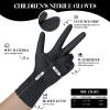 Xandoval Kids Disposable Gloves, 5-Mil Safe Black Nitrile, XS, 50Ct view 2