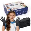 Xandoval Kids Nitrile Gloves for 6-10 Years, 5Mil Black Disposable Gloves for Work, Cleaning, Cooking, Gardening, Painting, Latex-Free and Powder-Free (S,100PCS) view 1