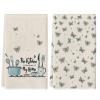 2 Pcs Themed Kitchen Towels - 40cm X 60cm Set for Cooking, Baking & Home Decoration view 1