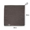 4 Pcs Microfiber Cleaning Towels - for Coffee Bars, Baristas, Coffee Machines, Kitchen & Home(Blue 30x30cm) view 3