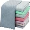 10 Pcs Microfiber Fish Scale Kitchen Cloths - Lint-Free for Dishwashing, Table/Glass Wiping & Polishing(30x40cm Mixed Color) view 1